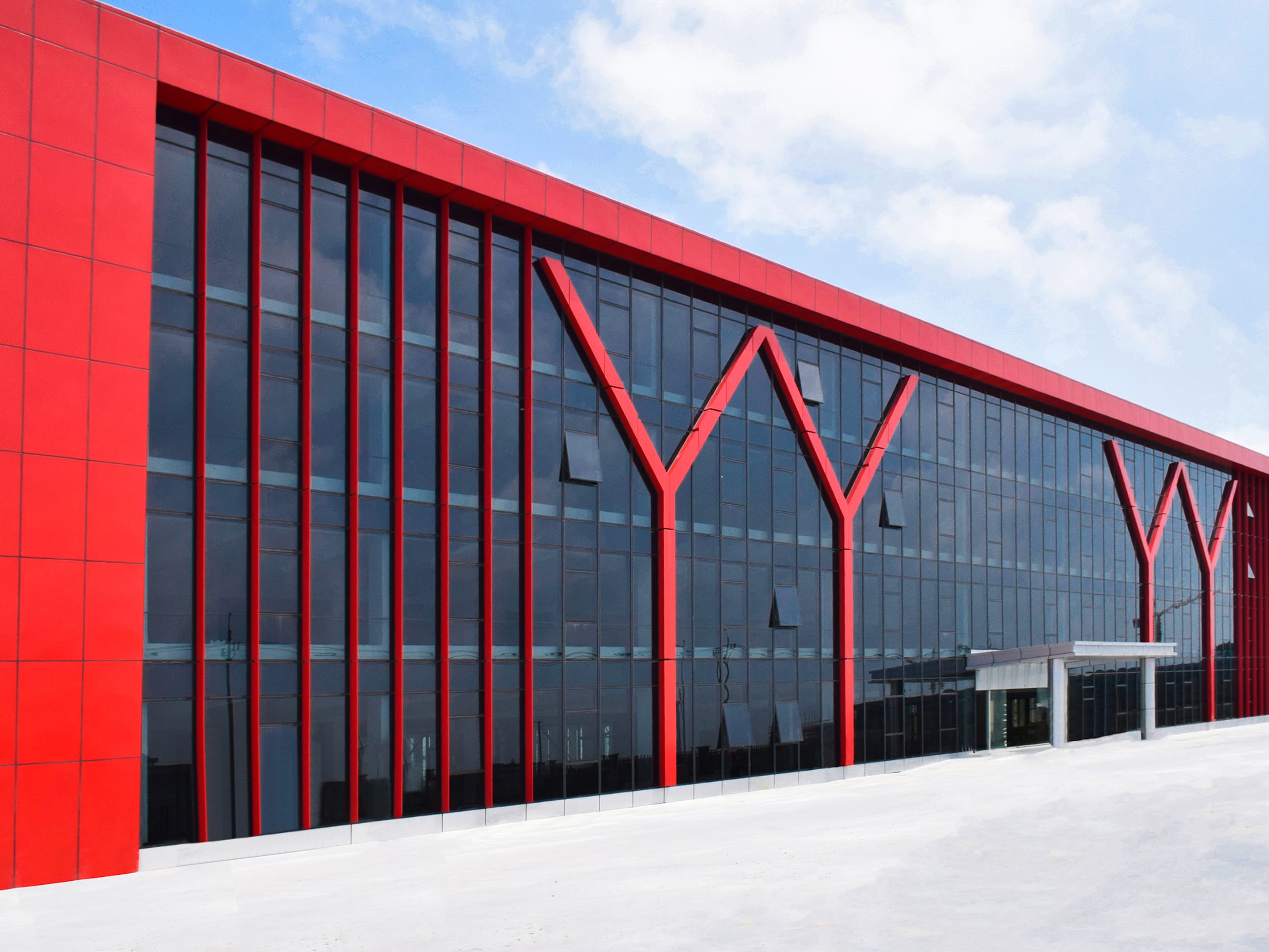 YY WINDOWS aluminum window and door manufacturing facility
